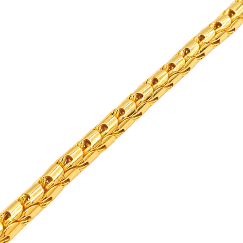 6MM Solid Dragon Scale Bracelet — detail 2