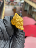 Japanese Oni Mask Ring — detail 2
