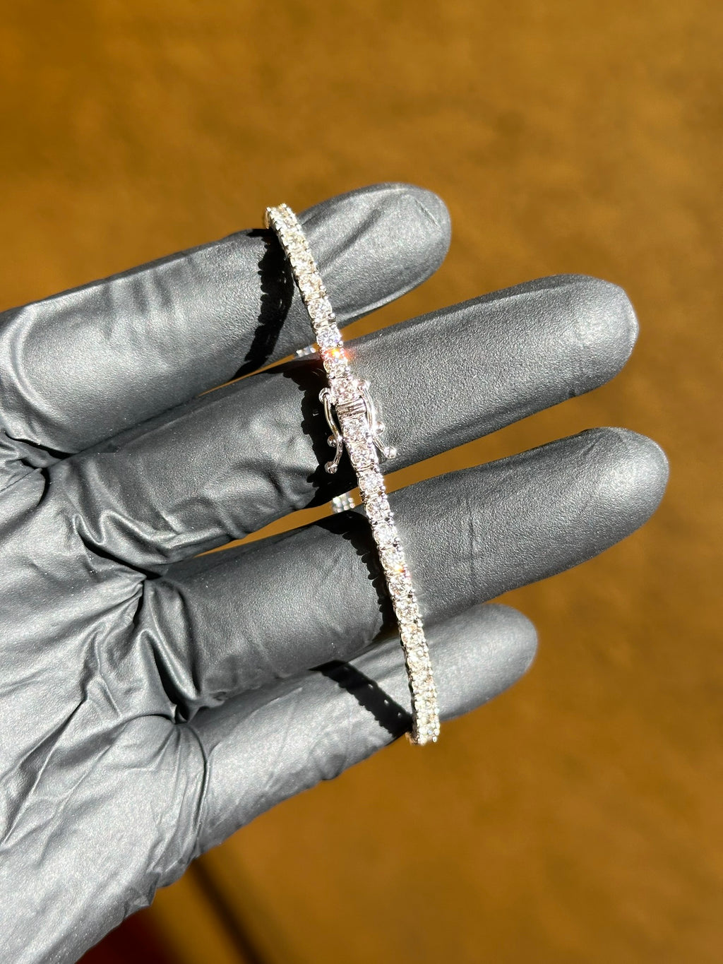 .10 Pointer Diamond Tennis Bracelet