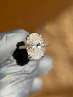 Cathedral Basket Solitaire Engagement Ring