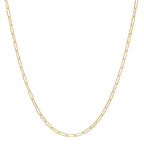 2MM Solid Paper Clip Chain
