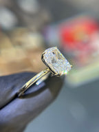 Classic Basket Solitaire Engagement Ring