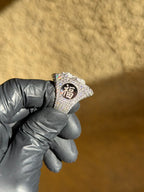 Dragon Head Flooded Diamond Ring
