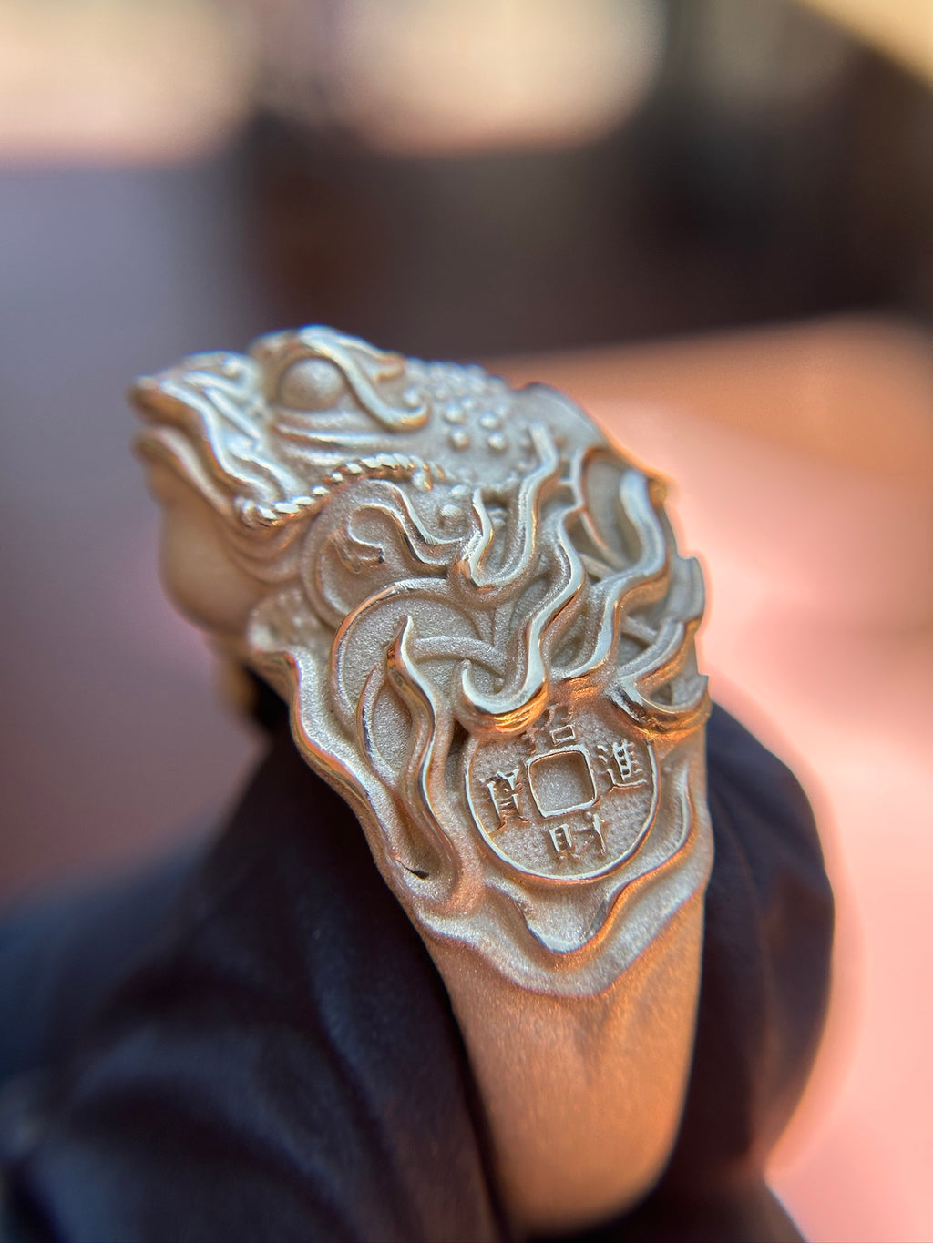 Money Frog Ring