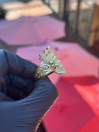 Skull and Crown Ring — detail 2