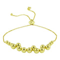 Gold Plated 925 Sterling Silver Bead Bracelets - ARB00041GP