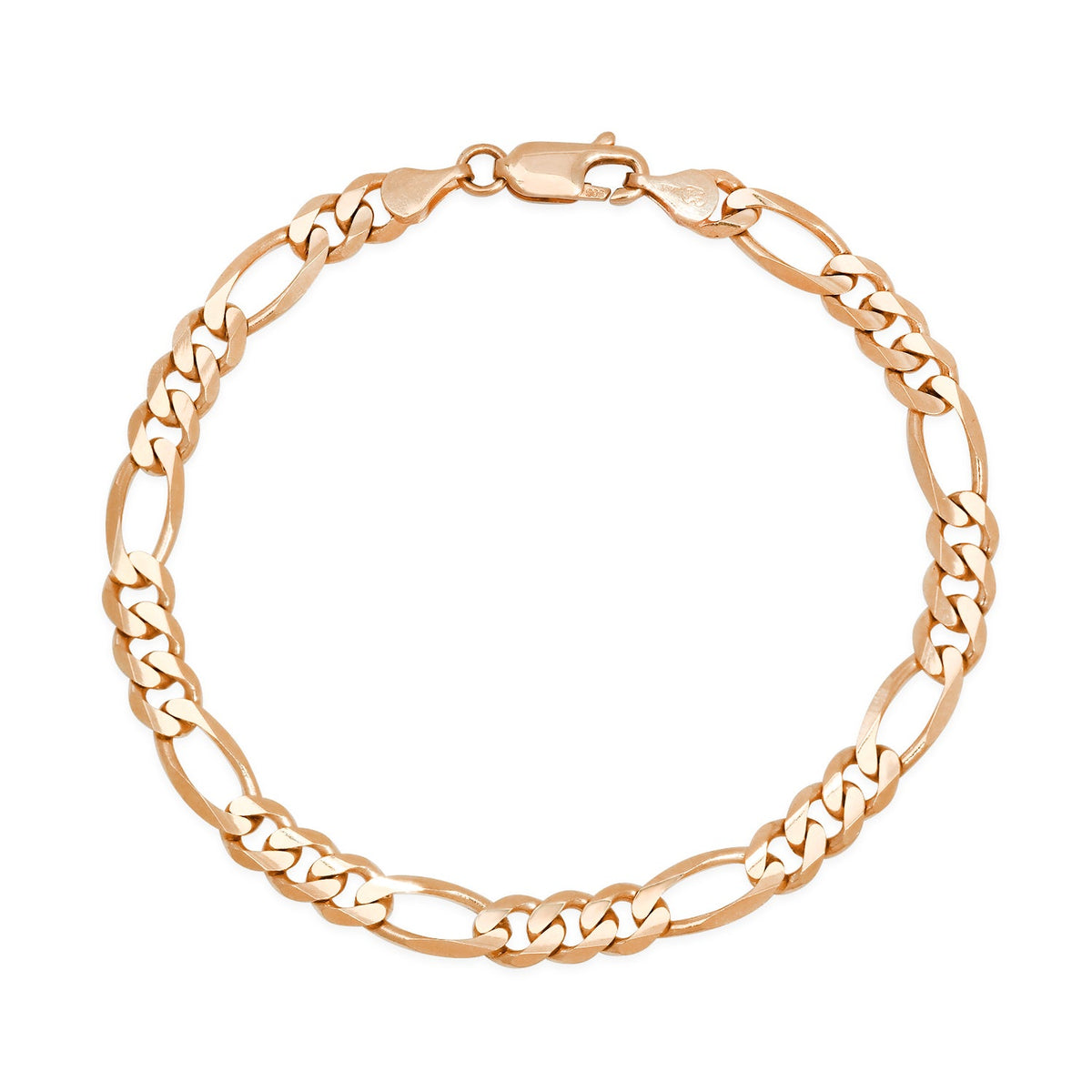 5MM Solid Figaro Bracelet — detail 3