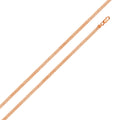 Rose Gold Plated Miami Cuban Curb 060 Chain 1.8mm - CH145 RGP