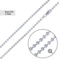 Bead 220 Chain 2.2mm - CH507