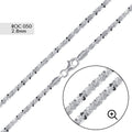 Roc 050 Sterling Silver Chain or Bracelet 2.8mm - CH514