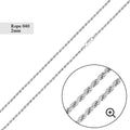 Rope 040 Chain or Bracelet 2mm - CH524