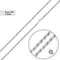 Rope 060 Chain or Bracelet 2.8mm - CH526