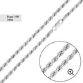 Rope 100 Chain or Bracelet 5mm - CH529