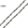 Figarope Milano Chain or Bracelet 6.8mm - CH535