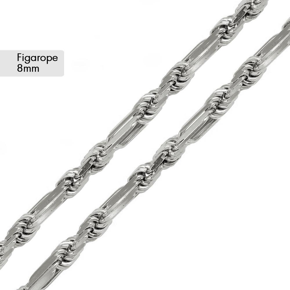 Figarope Milano Chain or Bracelet 8mm - CH536