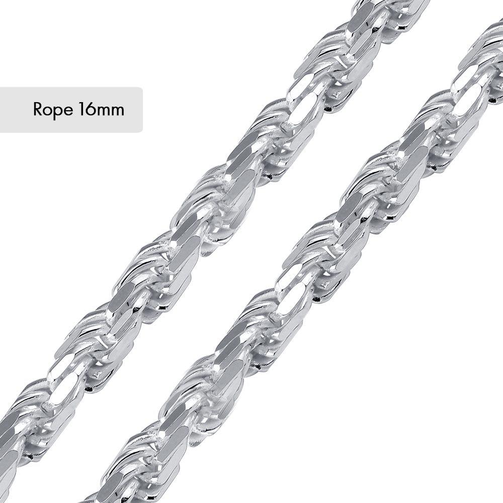 Rope Diamond Cut Chain 16mm - CH549