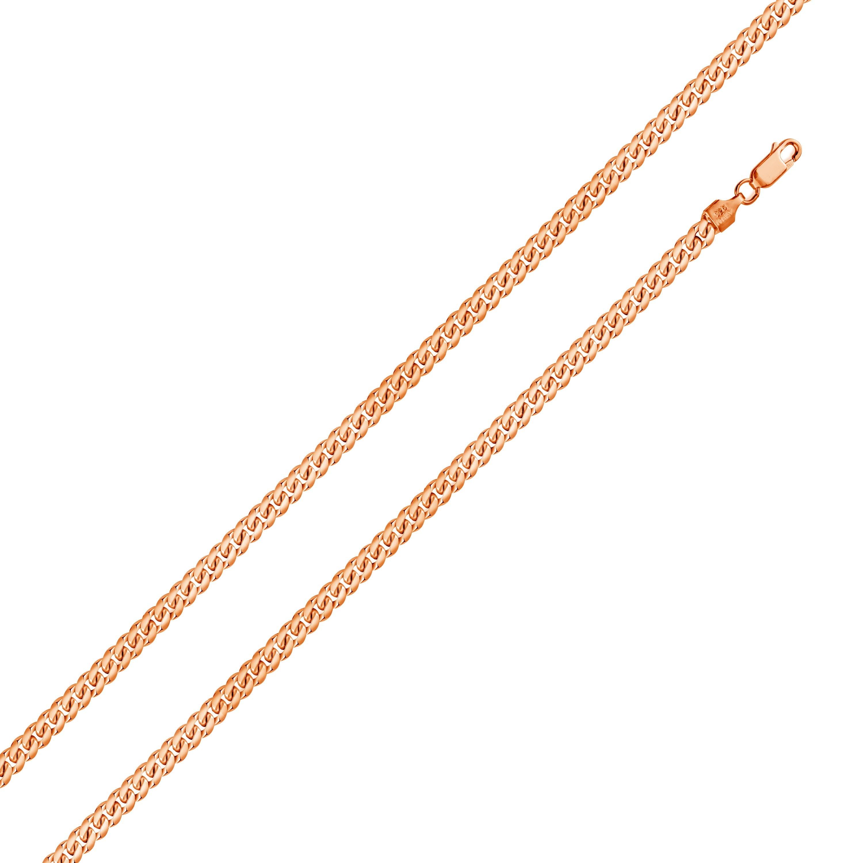 Rose Gold Plated Miami Cuban 150 Chain 4.8mm - CH591 RGP