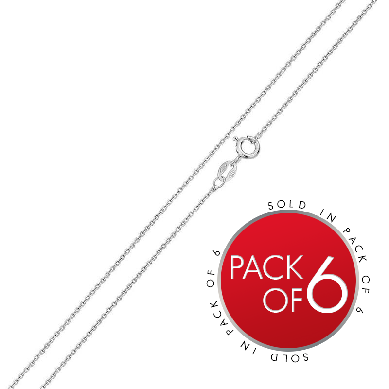Diamond Cut Anchor 035 Chain 1.3mm (Pk of 6) - CH713
