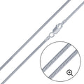 8 Sided Snake 040 Chain 1.3mm - CH726