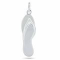 925 Sterling Silver Basic Flipflop Charm - CHARM0015