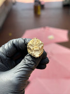 Roman SPQR Signet Ring in solid 10K-24K gold