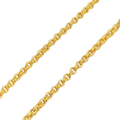 2.8MM Solid Double Link Rolo Chain