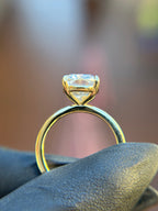 Classic Basket Solitaire Engagement Ring