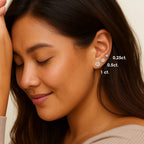 Classic Diamond Stud Earrings