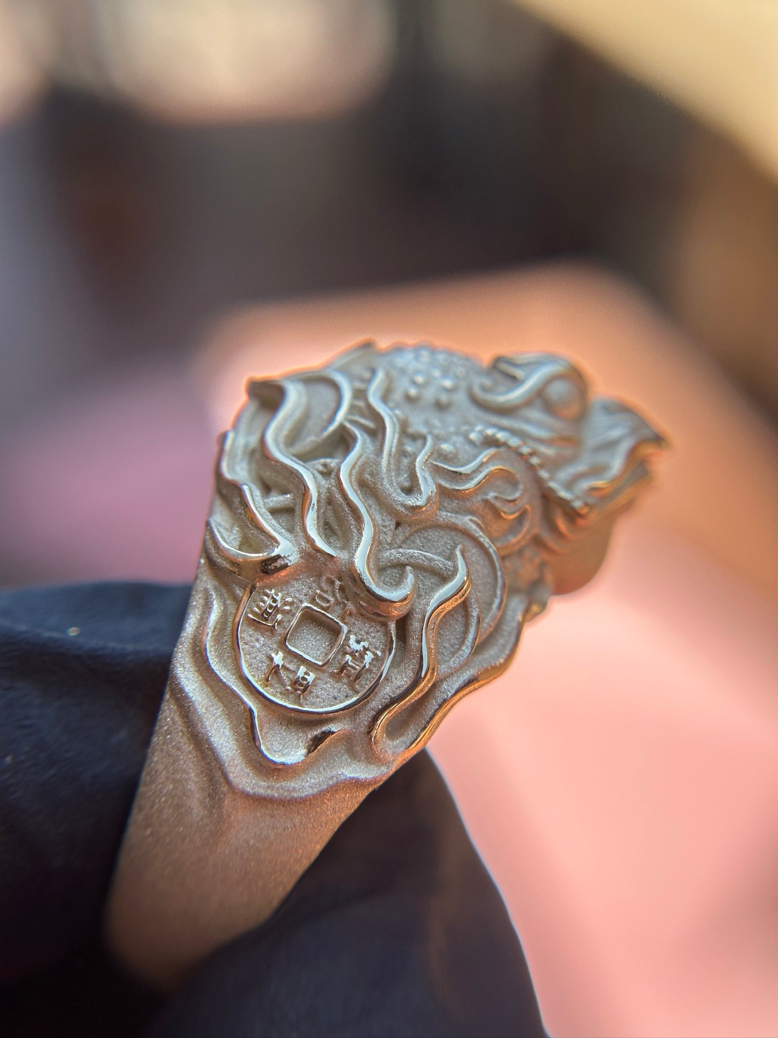 Money Frog Ring