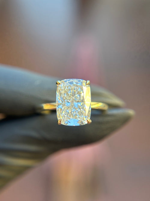 Classic Basket Solitaire Engagement Ring