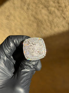 Dragon Head Flooded Diamond Ring