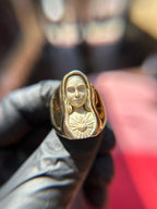 Immaculate Heart of Virgin Mary Ring — detail 4