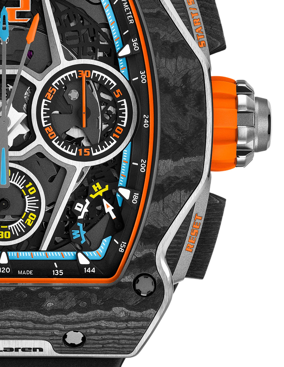 Richard Mille - RM 65-01 - Automatic Winding Split-seconds Chronograph McLaren  W1