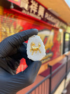 Natural Jade with 24K Zodiac Animal Inlay Pendants — detail 7