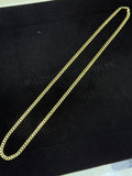 FIRE SALE: 14K Yellow Gold Cuban Chain - 4.5mm, 24 inches, 19.9g