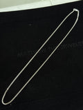 FIRE SALE: 18K White Gold Franco Chain - 2.2mm, 22 inches, 16.46g