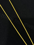 24K Yellow Gold Barrel Chain - 18 inches, 1.88mm, 15.96g