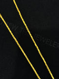 24K Yellow Gold Baht-Anchor Chain - 24 inches, 1.90mm, 31.32g