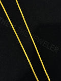 24K Yellow Gold Baht Chain - 23 inches, 2.3mm, 32.32g