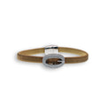 Italian CZ Buckle Cuff Bracelet - ITB00013