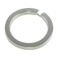 High Polished 925 Sterling Silver Circle Keychain - KEYCHAIN19