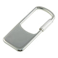 High Polished 925 Sterling Silver Screw Keychain - KEYCHAIN25