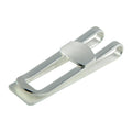 Matte and High Polished 925 Sterling Silver Double Car Money Clip - MONEYCLIP15