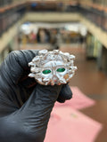 Medusa's Gaze Ring in solid 10K-24K gold