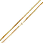 3MM Solid Rounded Box Chain detail view