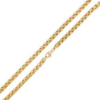 5MM Solid Rounded Box Chain detail view