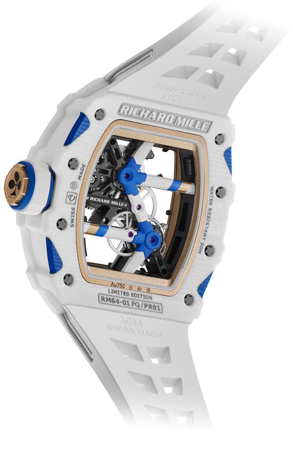 Pre-owned Richard Mille, RM 64-01, Manual Winding Tourbillon Colnago – view 2