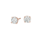 Classic Diamond Stud Earrings