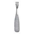 Rhodium Plated 925 Sterling Silver CZ Baseball Bat Hip Hop Pendant - SLP00020