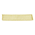 Gold Plated 925 Sterling Silver Round Clear CZ Net Bracelet - STB00361GP